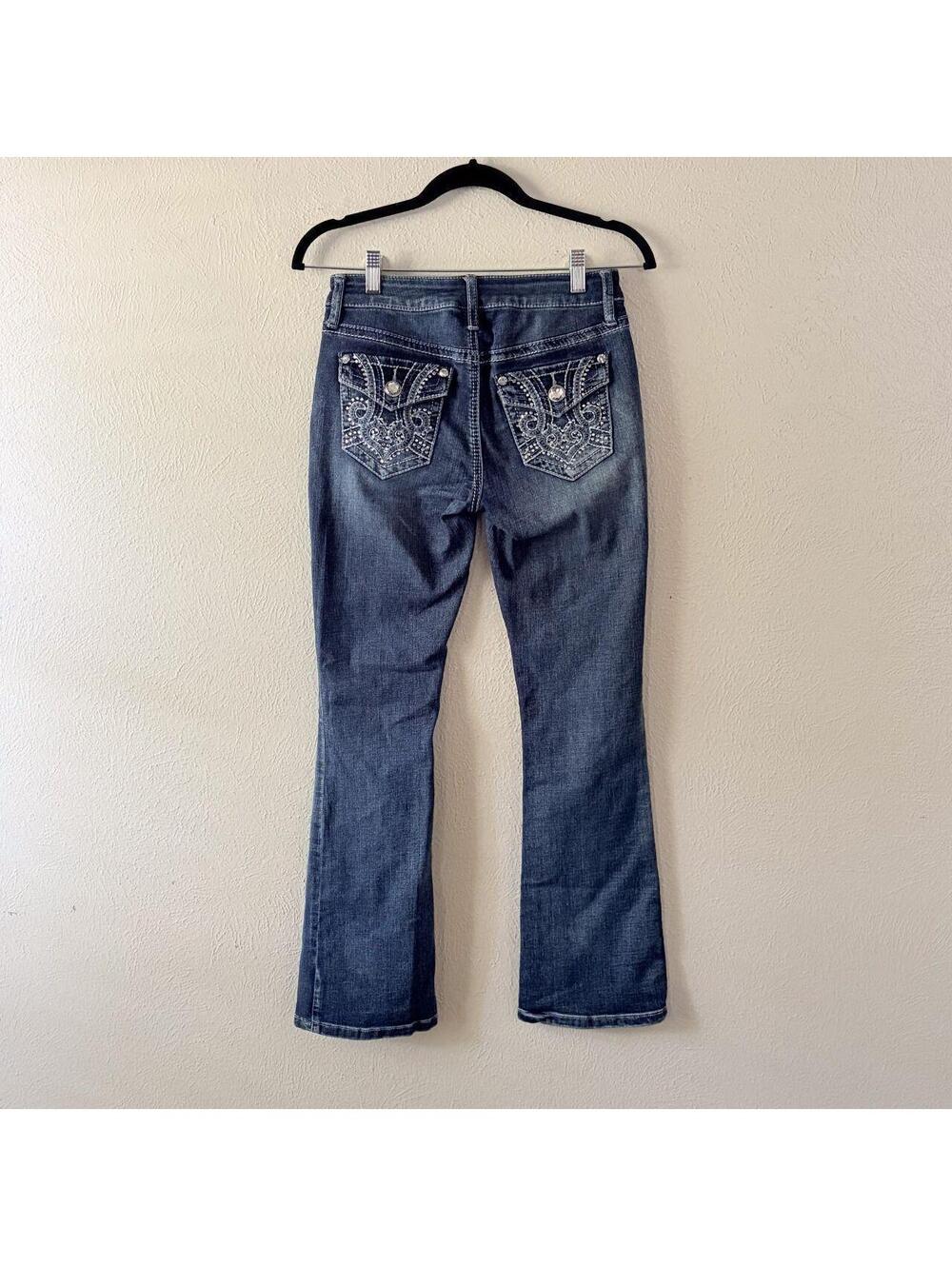 Rhinestone Jeans Bootcut Western Cowgirl